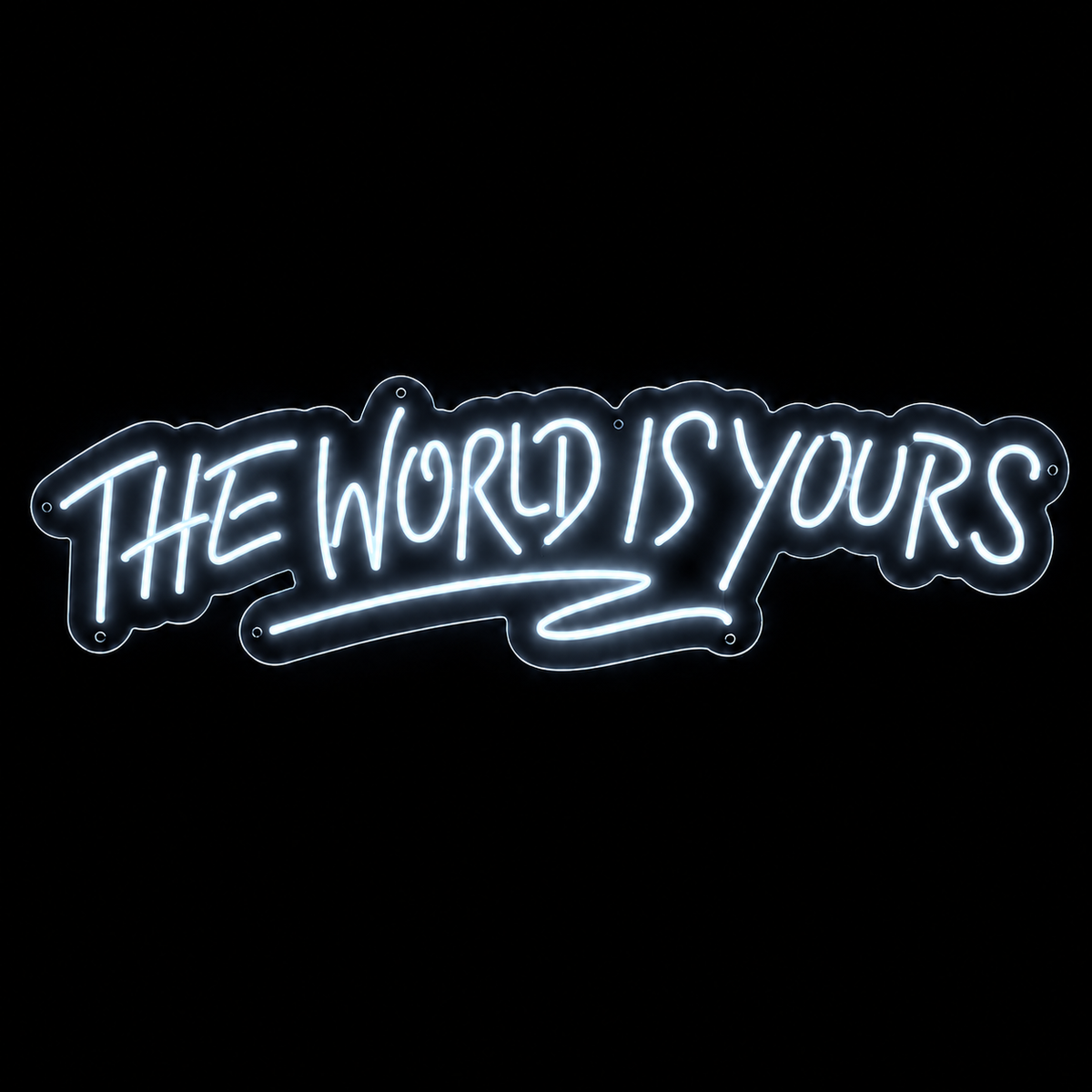The world is yours - LED NEON