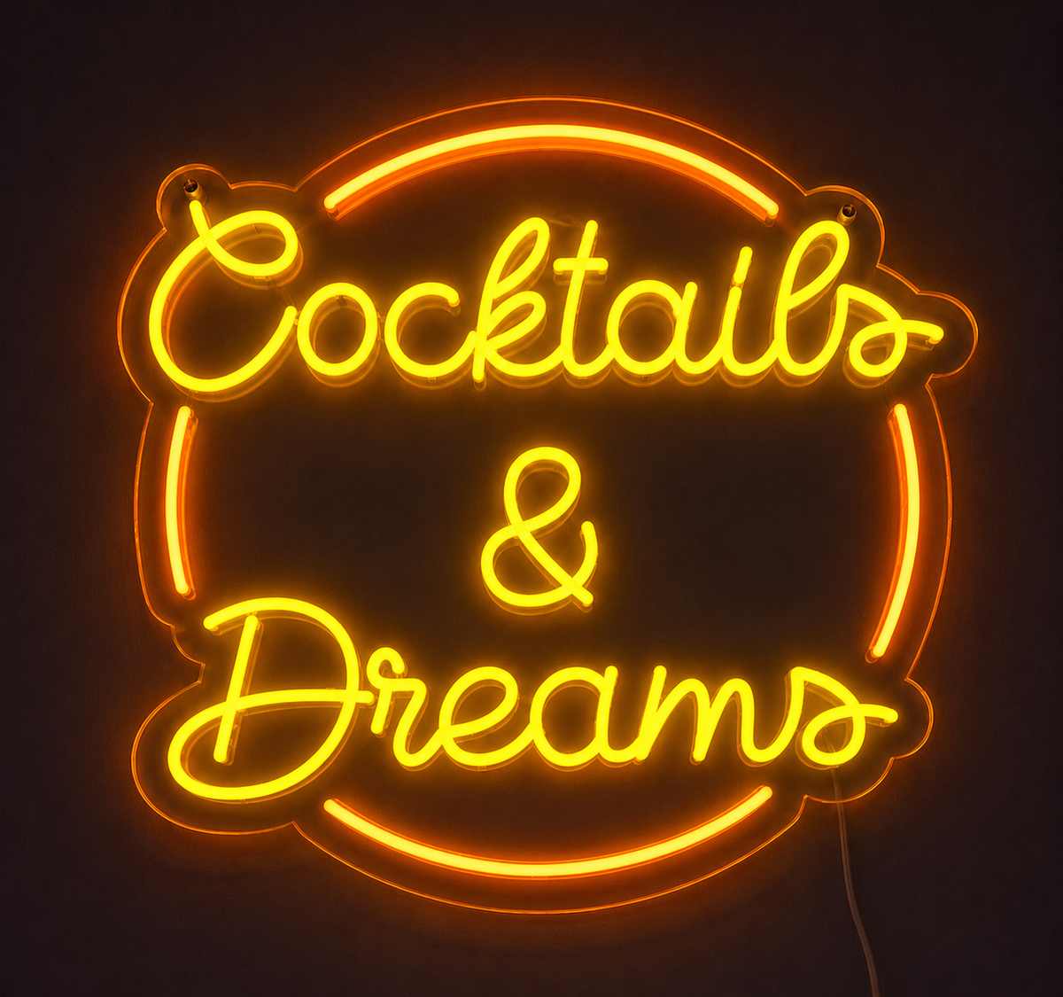 Cocktails and Dreams - LED NEON