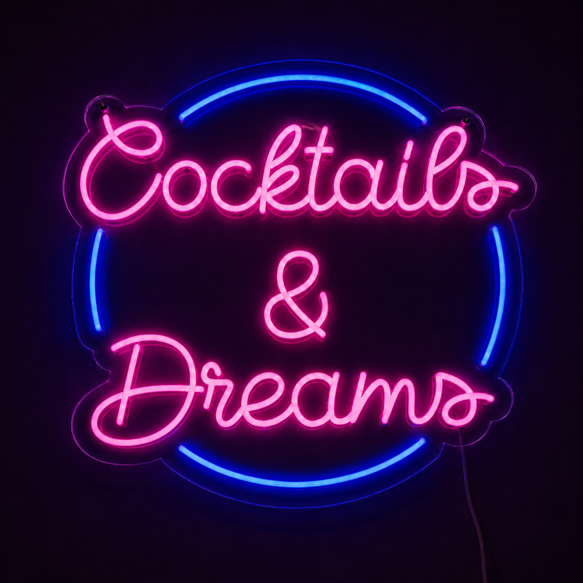Cocktails and Dreams - LED NEON