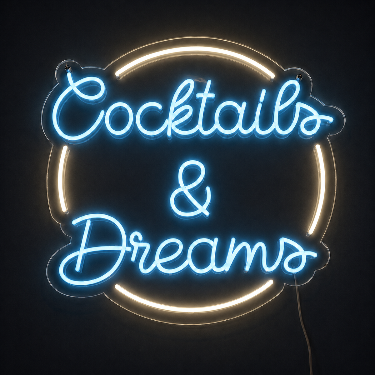 Cocktails and Dreams - LED NEON