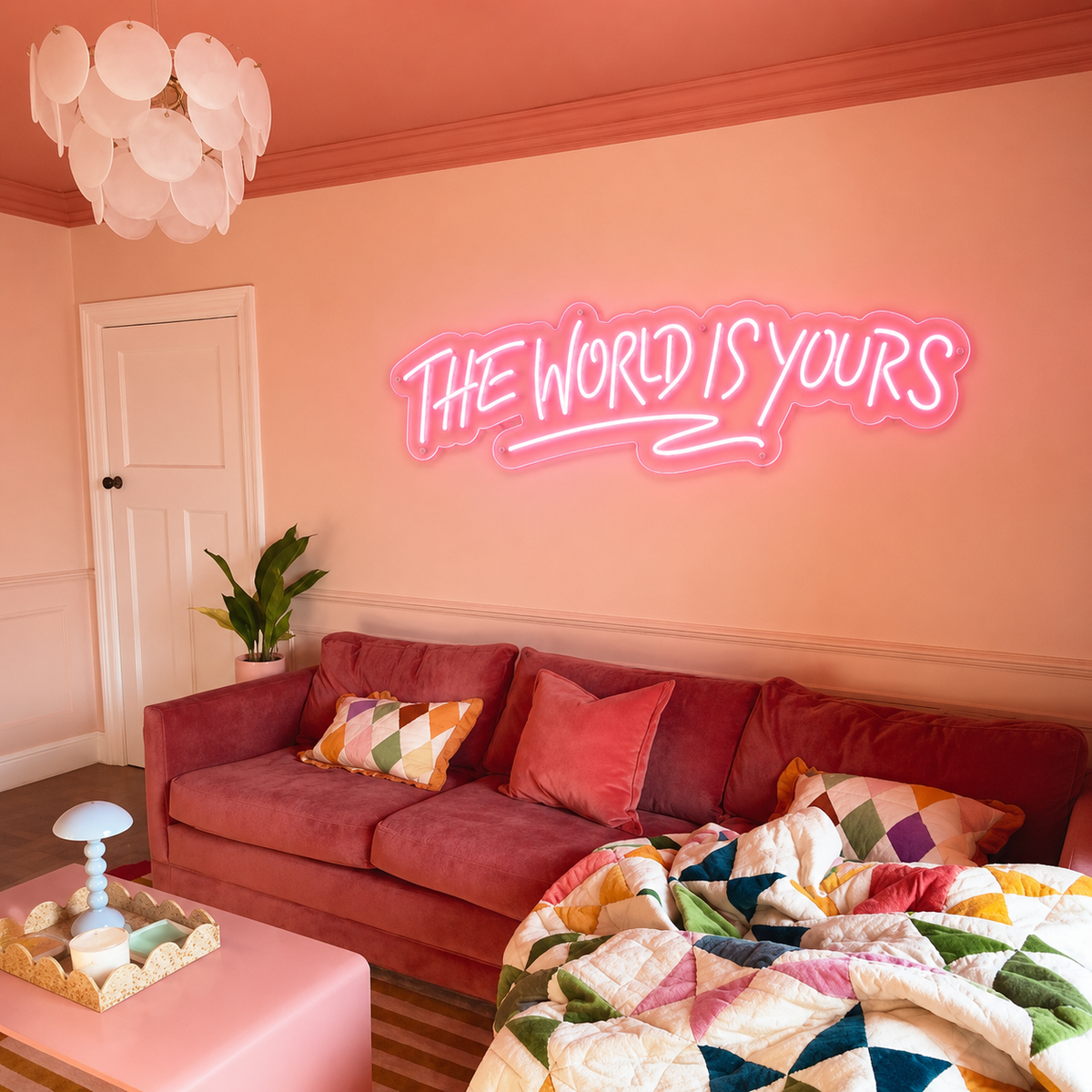 The world is yours - LED NEON